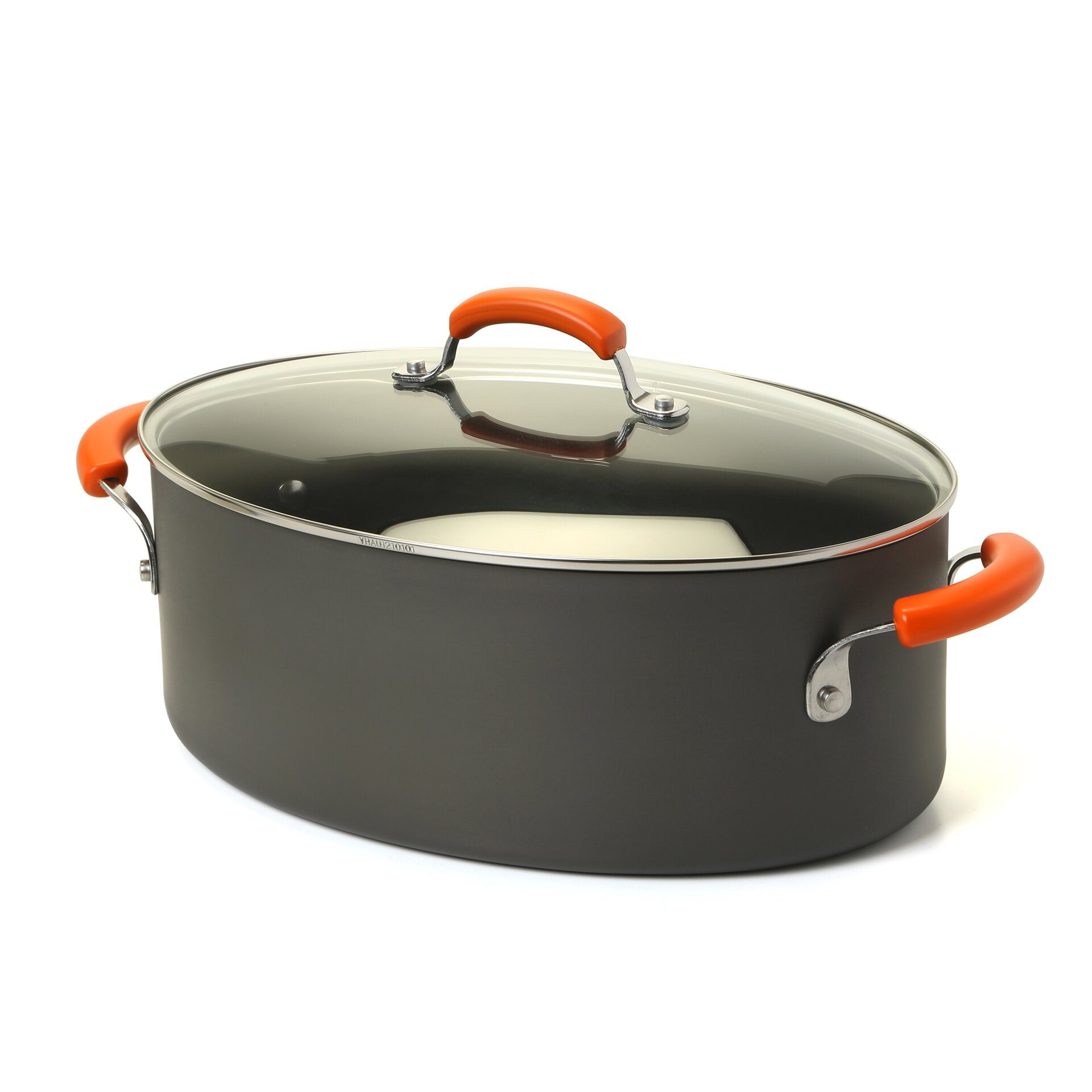 Rachael Ray Hard Anodized Qt Stock Pot With Lid Reviews Wayfair